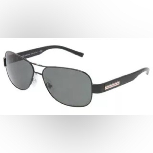 NWOT [Dolce and Gabbana] Men’s Aviator Sunglasses BLACK DG2076 01/87 with Case